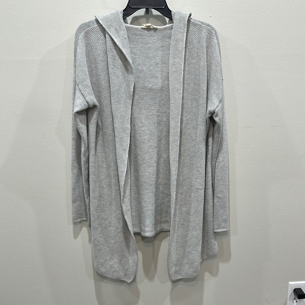 Freeway Gray Cardigan Sweater